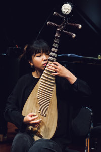 Pipa Player Fan-Qi Wu